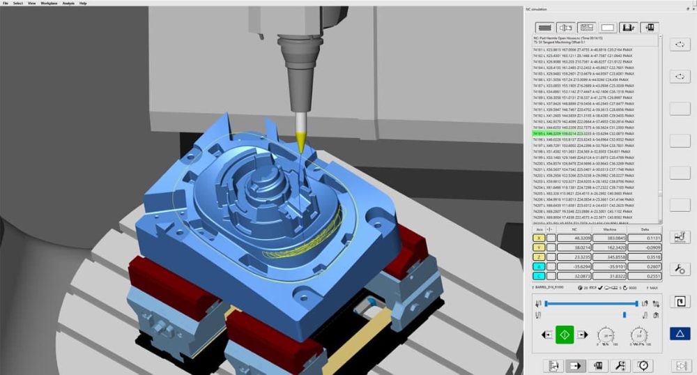 Programación CAD-CAM con hyperMILL